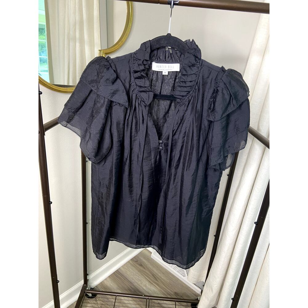 Hunter Bell Millie Black Top size XS - Picture 4 of 5
